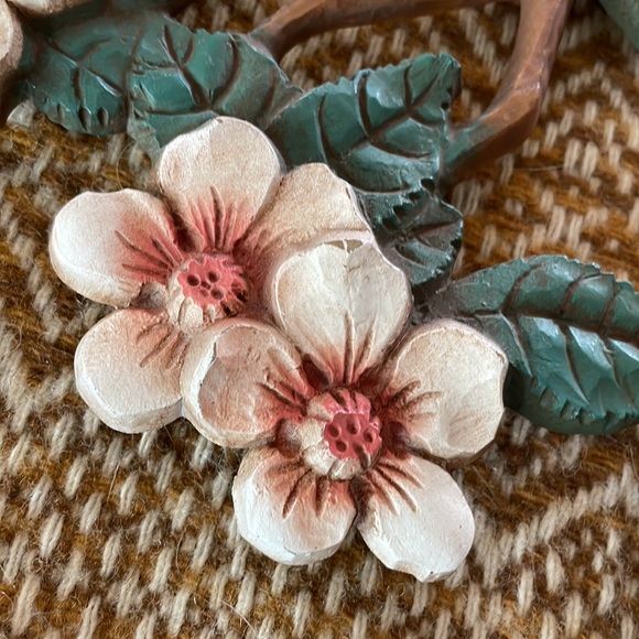 Vintage Accents Vintage Cherry Blossom Plastic Wall Art Poshmark